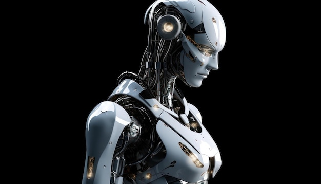 Robot mujer androide