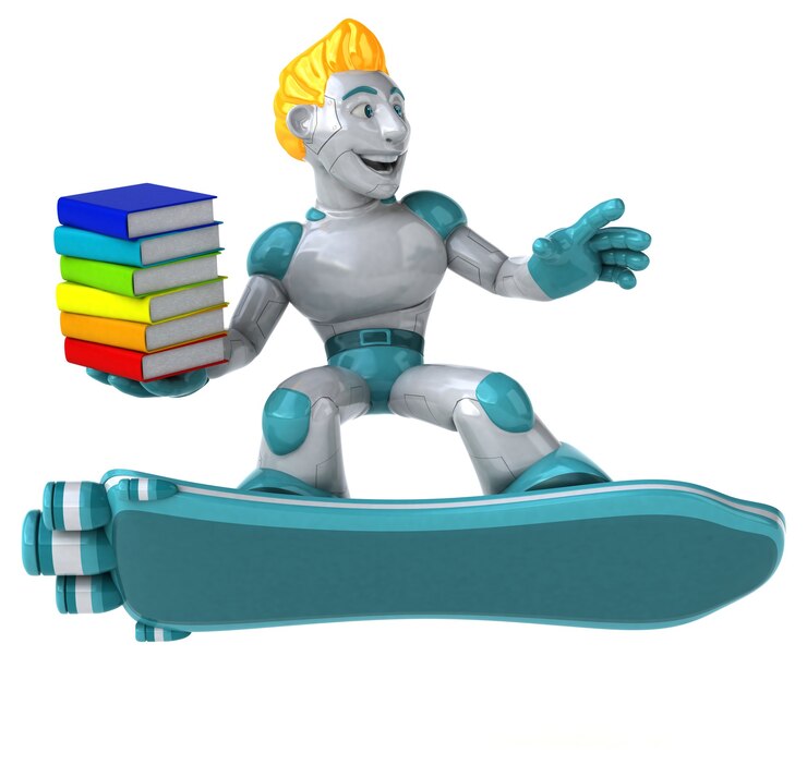 Foto robot - personaje 3d