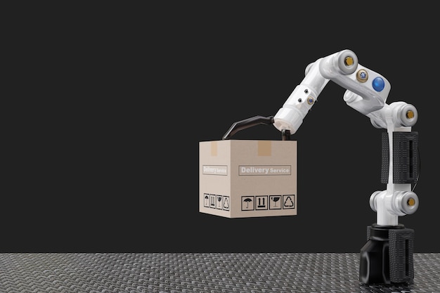 Roboterarm Objekt für die Fertigungsindustrie Technologie Export und Import von Produkten