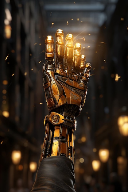 Roboterhand-Hintergrundbild HD 8K-Hintergrundfotoarchiv