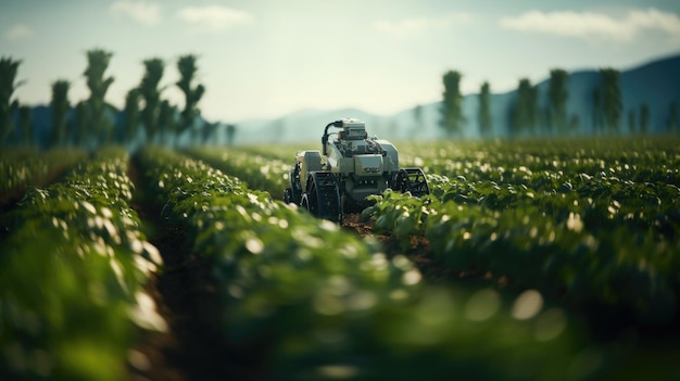 Robots agrícolas robots que ayudan en la agricultura de precisión