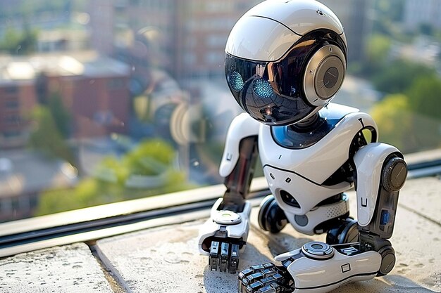 Robots autónomos que ayudan a las personas mayores o discapacitadas