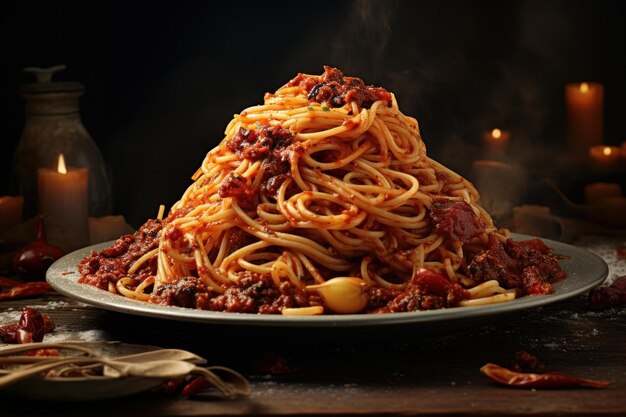 Robuste Spaghetti Bolognese erzeugen KI