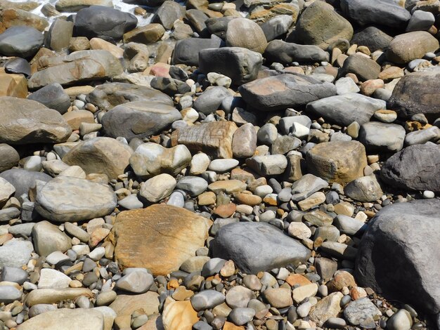 Rocas coloridas