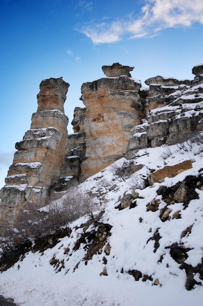 Rocas formadas por el viento Ermenek Turquía