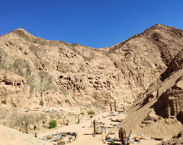 Rocas y montañas del desierto de Sinaí