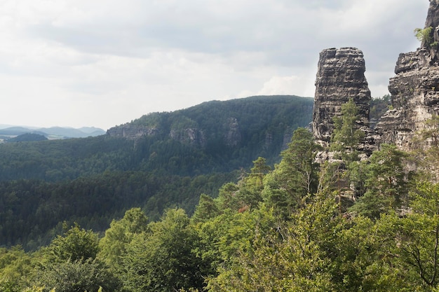 Rocas en la Suiza Checa