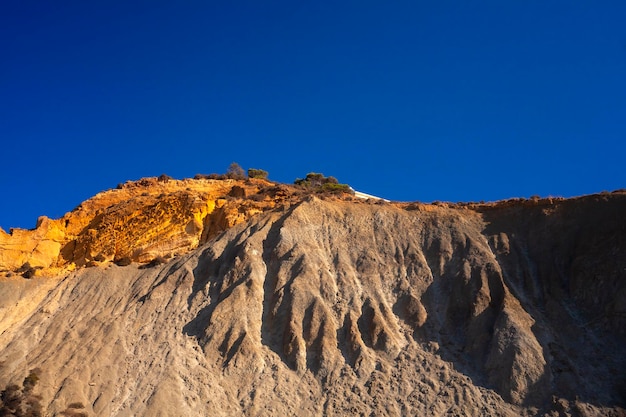 Rocas típicas en Realmonte Agrigento