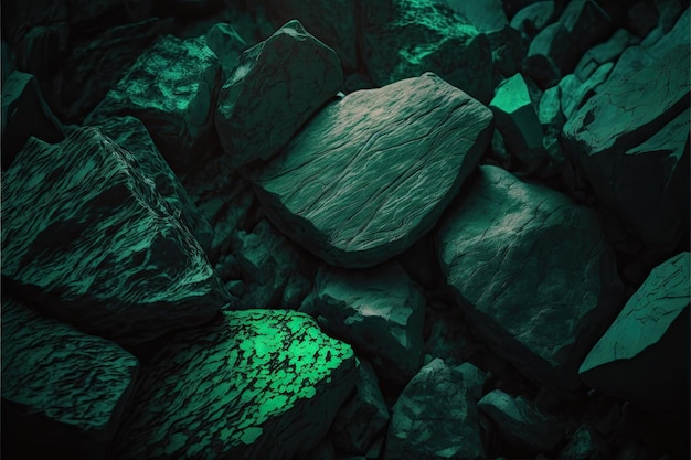 rocas verdes