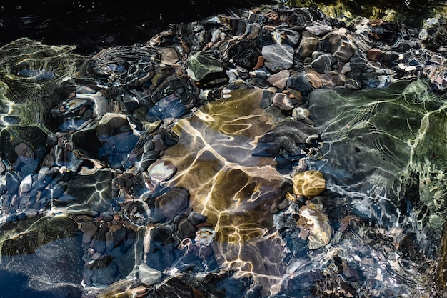 rocas volcánicas y mar Egeo