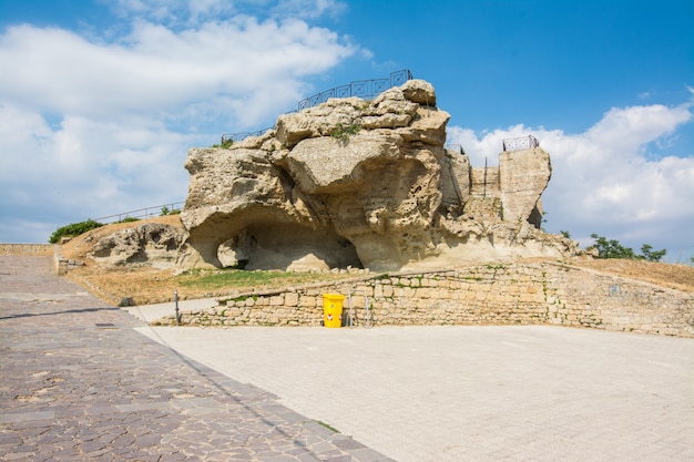 Rocca di cerere em enna sicília, itália.