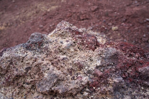 Rocha de lava vulcânica
