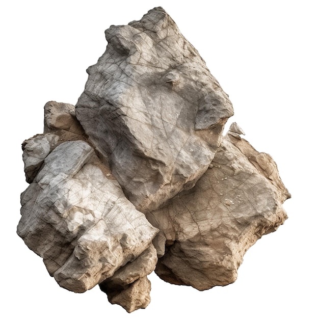 rocha rocha montanha argila minério natureza terra fundo transparente recorte