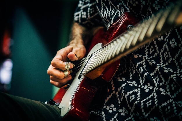 Foto rock-gitarri-spieler