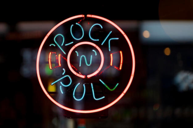 Rock'n'Roll-Neonlicht