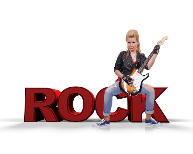 Rockerfrau