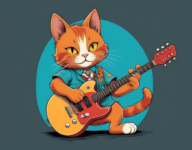 Rockstar Kitty Un prodigio musical felino