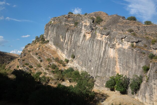 Rocódromo y Paisaje, Pantón de la Oliva Embalse, Patones, Madrid, España