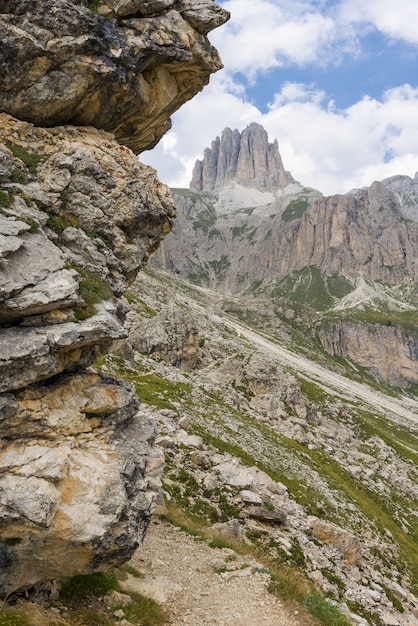 Roda de Vael nas Dolomitas