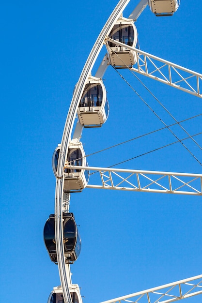 Roda gigante de Ambersky no entretenimento de Gdansk