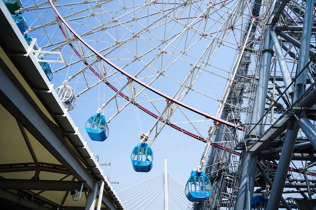 Foto roda gigante de osaka