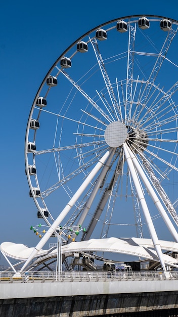 Roda gigante em Baku, Azerbaijão