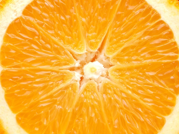 rodaja de naranja de cerca