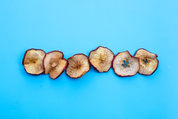 Rodajas de manzana secas