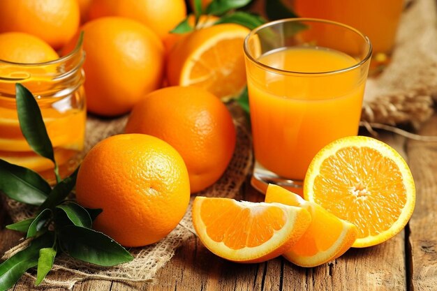 Las rodajas de naranja salpican jugo fresco aislado sobre un fondo blanco d gráficos realistas