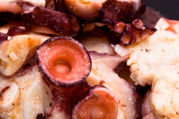 Rodajas de pulpo