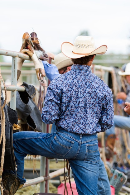 Rodeio Cowboy Up 2013 em Kiowa, Colorado.