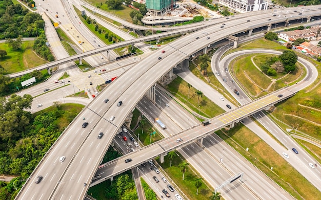 Rodovia em Kuala Lumpur