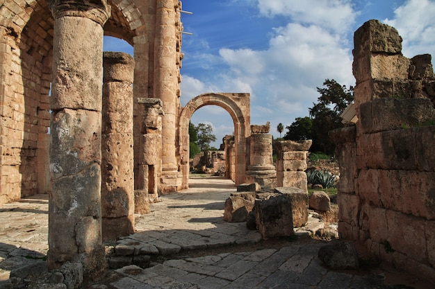 Römische Ruinen in Tyre (Sour), Libanon