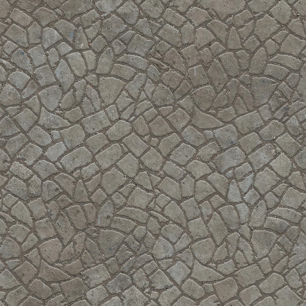 Römischer Travertin-Granit und Marmor-Pflasterstein mit nahtloser Textur