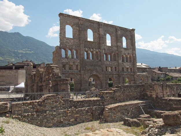 Römisches Theater Aosta