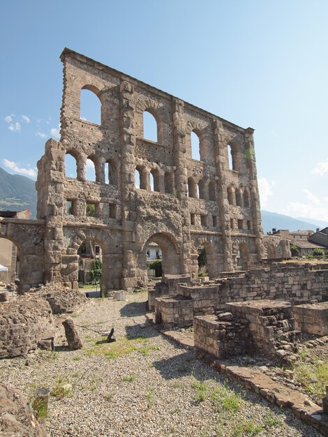 Römisches Theater Aosta