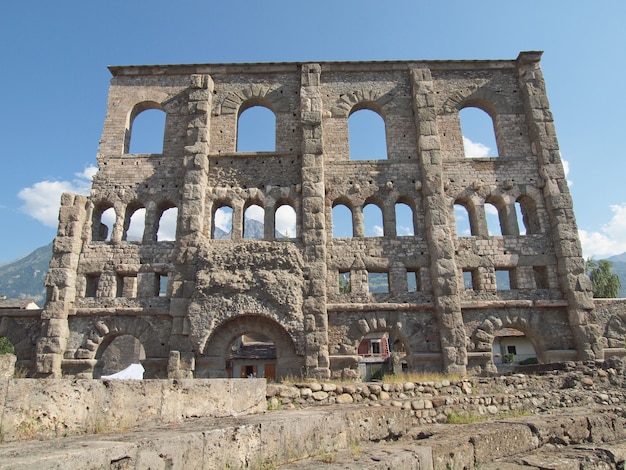 Römisches Theater Aosta