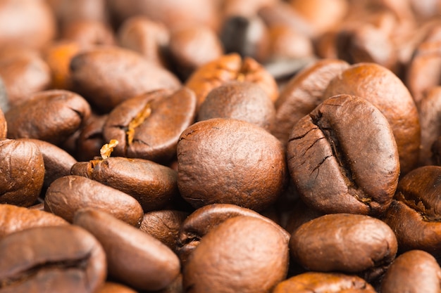 Röstkaffeebohnen, können als Hintergrund benutzt werden