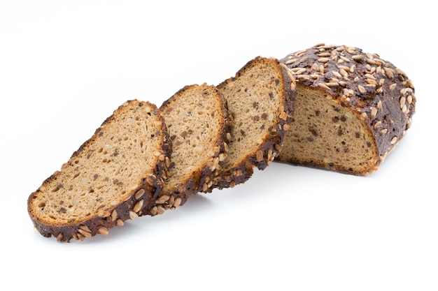 Roggenbrot isoliert.