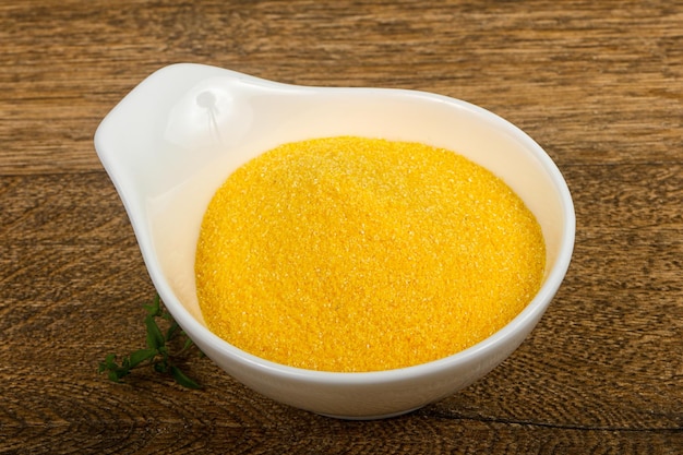 Rohe polenta