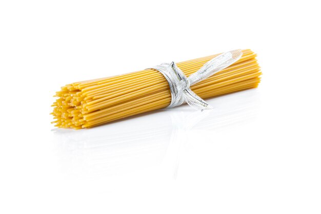 Foto rohe spaghetti