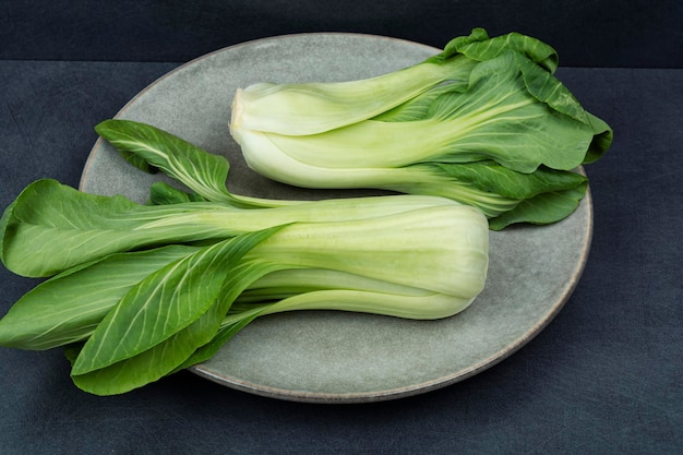 Roher Pak Choi oder Pak Choi