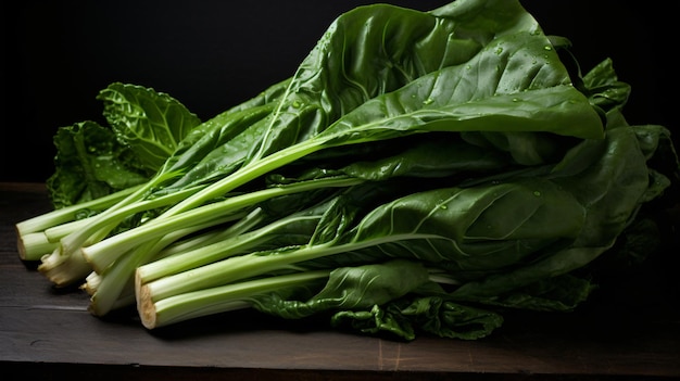 Rohes, grünes, organisches chinesisches Gai Lan