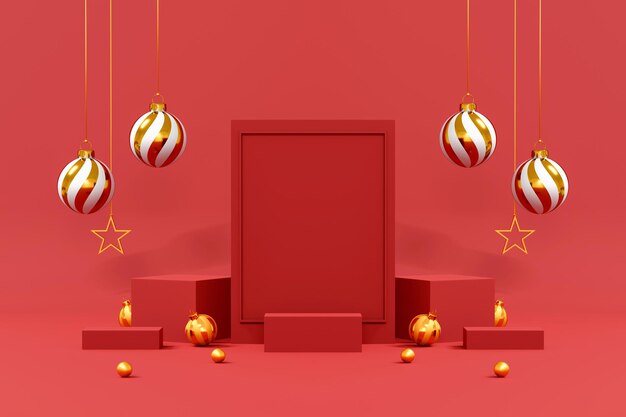 rojo feliz navidad y próspero año nuevo