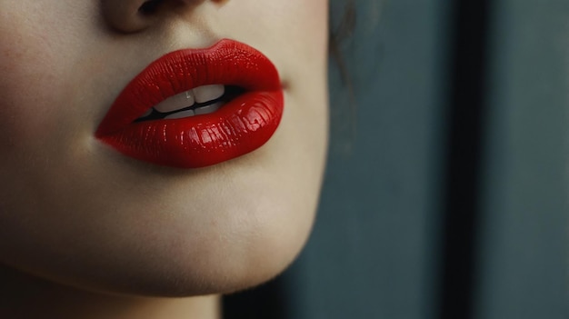 Rojo lápiz de labios