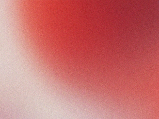 Rojo suave a naranja amarillo verde azul gradiente con textura granulada