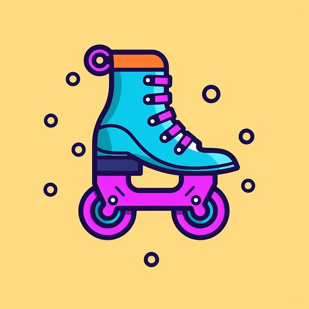 Rollerblades_Modern_Line_Icon_Vector_Line|Art_CuteIco (em inglês)