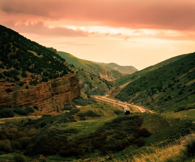 Foto rolling hills von utah, usa