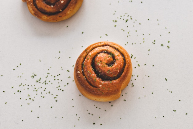 Rollitos De Canela Con Caramelo