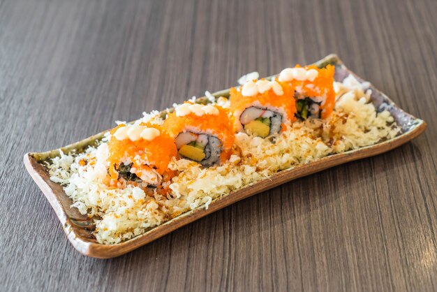 rolo de sushi - comida japonesa